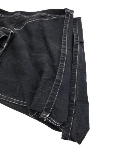 KIDILL（キディル）KIDILL (キディル) 袴 HAKAMAデニムパンツ ブラック サイズ:W46の古着・服飾アイテム