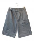 AURALEEオーラリー）の古着「WASHED FINX LIGHT BIG CHINO SHORTS」｜グレー