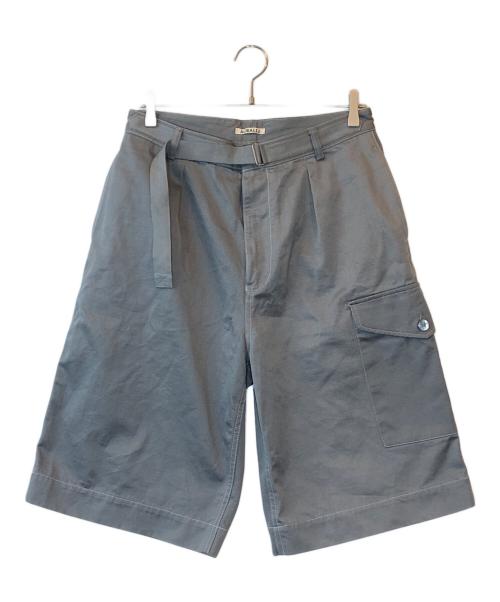 AURALEE（オーラリー）AURALEE (オーラリー) WASHED FINX LIGHT BIG CHINO SHORTS グレー サイズ:４の古着・服飾アイテム