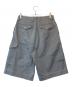 AURALEE (オーラリー) WASHED FINX LIGHT BIG CHINO SHORTS グレー サイズ:４：13000円