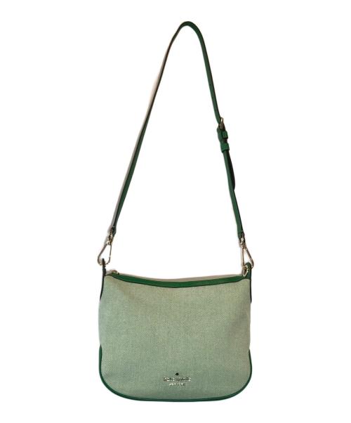 Kate Spade（ケイトスペード）Kate Spade (ケイトスペード) 2WAYバッグ グリーンの古着・服飾アイテム