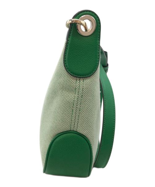Kate Spade（ケイトスペード）Kate Spade (ケイトスペード) 2WAYバッグ グリーンの古着・服飾アイテム