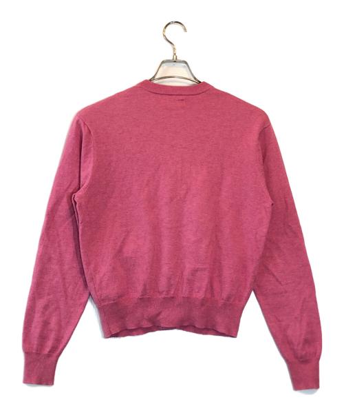 masu（エムエーエスユー）MASU (エムエーエスユー) 10 BUTTONS CARDIGAN ピンク サイズ:SIZE 44の古着・服飾アイテム