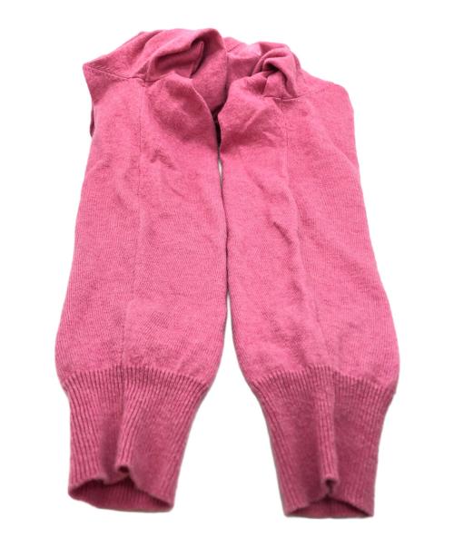 masu（エムエーエスユー）MASU (エムエーエスユー) 10 BUTTONS CARDIGAN ピンク サイズ:SIZE 44の古着・服飾アイテム