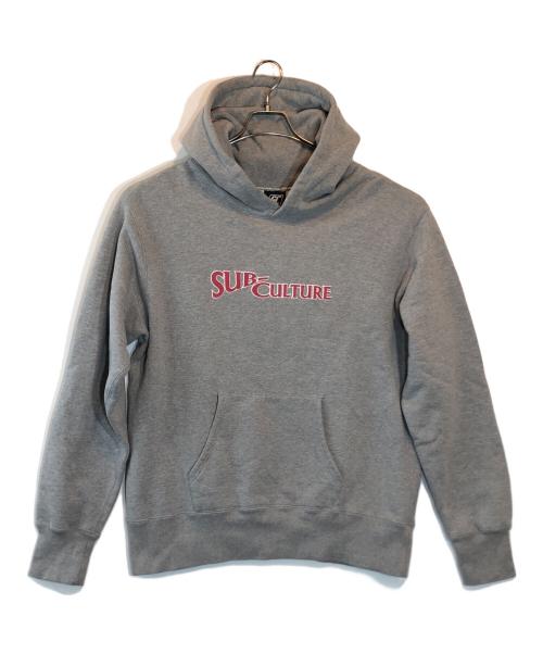 Subculture（サブカルチャー）Subculture (サブカルチャー) EAGLE SKULL HOODIE グレー サイズ:SIZE 3の古着・服飾アイテム