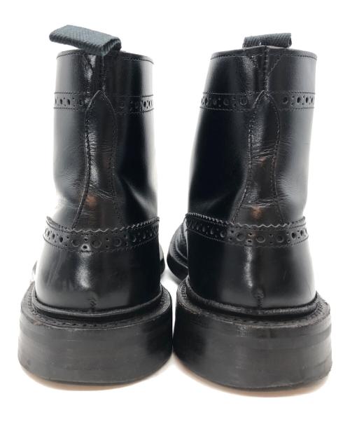 Tricker's（トリッカーズ）Tricker's (トリッカーズ) ウィングチップブーツ ブラック サイズ:SIZE 7 1/2の古着・服飾アイテム