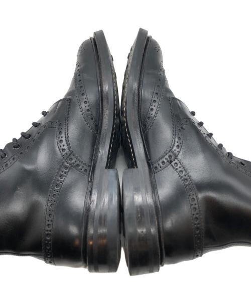 Tricker's（トリッカーズ）Tricker's (トリッカーズ) ウィングチップブーツ ブラック サイズ:SIZE 7 1/2の古着・服飾アイテム