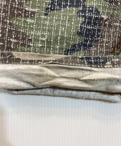 stussy（ステューシー）stussy (ステューシー) BIG OL' JEAN CAMO CANVAS NEEDLE PUNCH グリーン サイズ:SIZE 34の古着・服飾アイテム