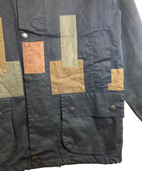 Barbour（バブアー）Barbour (バブアー) パッチワークリメイク BEAUFORT JACKET ネイビー サイズ:Mの古着・服飾アイテム