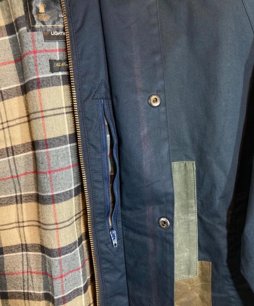 Barbour（バブアー）Barbour (バブアー) パッチワークリメイク BEAUFORT JACKET ネイビー サイズ:Mの古着・服飾アイテム