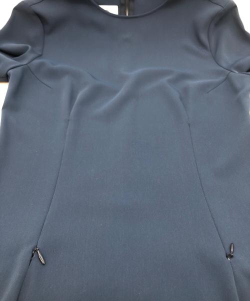 MM6 Maison Margiela（エムエムシックスメゾンマルジェラ）MM6 Maison Margiela (エムエムシックスメゾンマルジェラ) 長袖ワンピース ネイビー サイズ:SIZE 36の古着・服飾アイテム