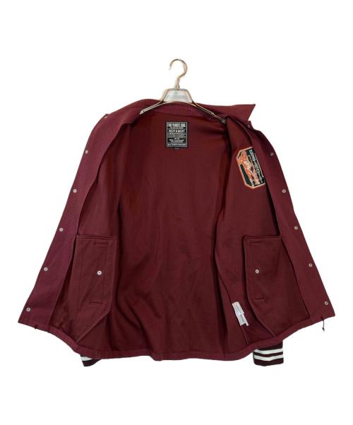 Hysteric Glamour（ヒステリックグラマー）Hysteric Glamour (ヒステリックグラマー) DETROIT WOMAN刺繍 コーチジャケット ブラウン サイズ:XLの古着・服飾アイテム