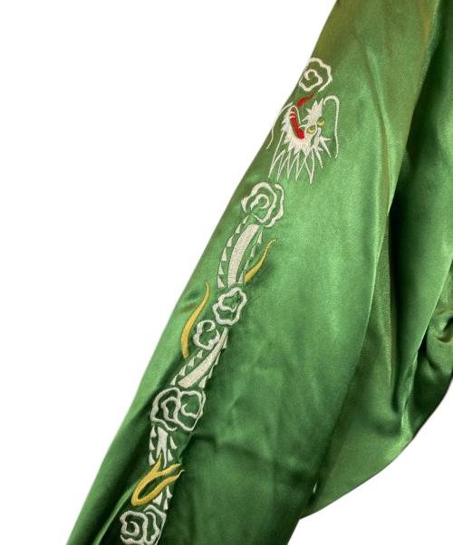 Hysteric Glamour（ヒステリックグラマー）Hysteric Glamour (ヒステリックグラマー) BLACK PANTHER刺繍 スーベニアシャツ グリーン サイズ:XL 未使用品の古着・服飾アイテム