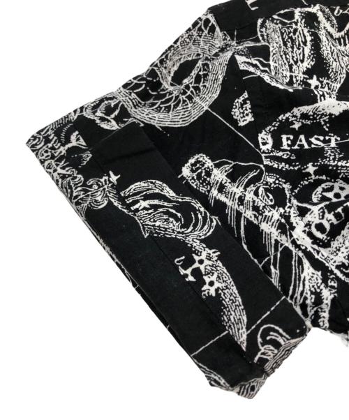 Vivienne Westwood man（ヴィヴィアン ウェストウッド マン）Vivienne Westwood man (ヴィヴィアン ウェストウッド マン) 星座柄 半袖シャツ ブラック サイズ:44の古着・服飾アイテム