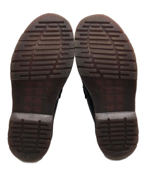 Dr.Martens（ドクターマーチン）Dr.Martens (ドクターマーチン) レオパードピットローファーシューズ ブラック サイズ:7の古着・服飾アイテム