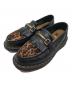 Dr.Martens（ドクターマーチン）の古着「レオパードピットローファーシューズ」｜ブラック