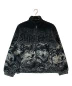 SUPREMEシュプリーム）の古着「Wolf Fleece Jacket」｜ブラック
