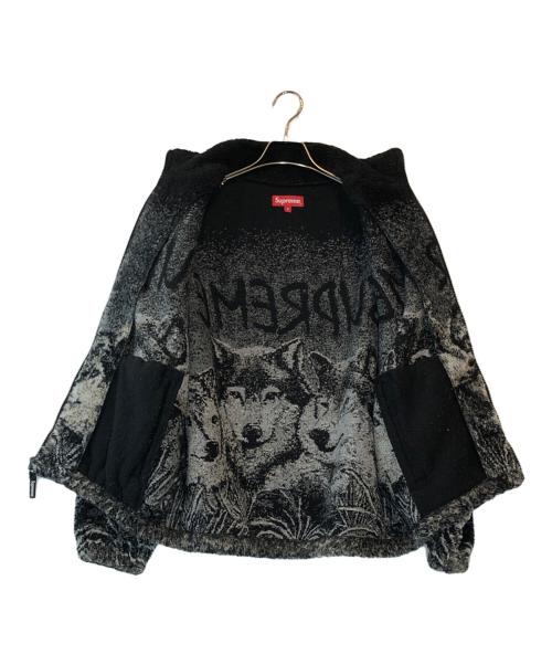SUPREME（シュプリーム）Supreme (シュプリーム) Wolf Fleece Jacket ブラック サイズ:Sの古着・服飾アイテム