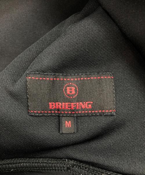 BRIEFING（ブリーフィング）BRIEFING (ブリーフィング) ZOZO (ゾゾ) BRIEFING 3D LOGO パーカ ZOZO　ジップパーカー ブラック サイズ:Mの古着・服飾アイテム