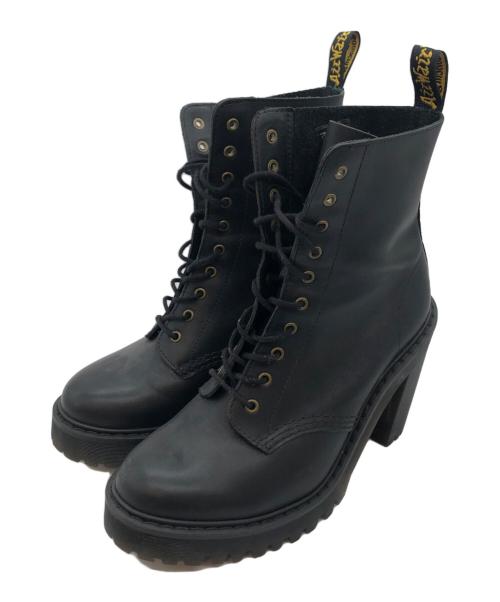Dr.Martens（ドクターマーチン）Dr.Martens (ドクターマーチン) レースアップ 10ホールヒールブーツ ブラック サイズ:US7の古着・服飾アイテム