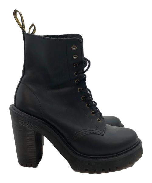 Dr.Martens（ドクターマーチン）Dr.Martens (ドクターマーチン) レースアップ 10ホールヒールブーツ ブラック サイズ:US7の古着・服飾アイテム