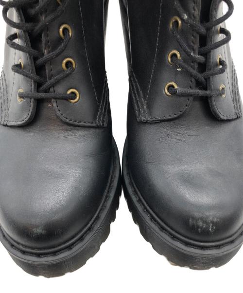 Dr.Martens（ドクターマーチン）Dr.Martens (ドクターマーチン) レースアップ 10ホールヒールブーツ ブラック サイズ:US7の古着・服飾アイテム