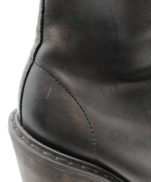 Dr.Martens（ドクターマーチン）Dr.Martens (ドクターマーチン) レースアップ 10ホールヒールブーツ ブラック サイズ:US7の古着・服飾アイテム