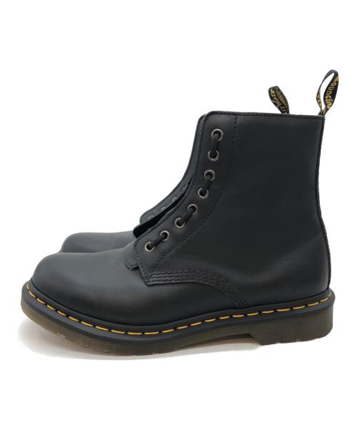 Dr.Martens（ドクターマーチン）Dr.Martens (ドクターマーチン) 1460 PASCAL FRNT ZIP ブラック サイズ:UK９の古着・服飾アイテム