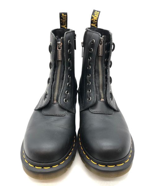 Dr.Martens（ドクターマーチン）Dr.Martens (ドクターマーチン) 1460 PASCAL FRNT ZIP ブラック サイズ:UK９の古着・服飾アイテム