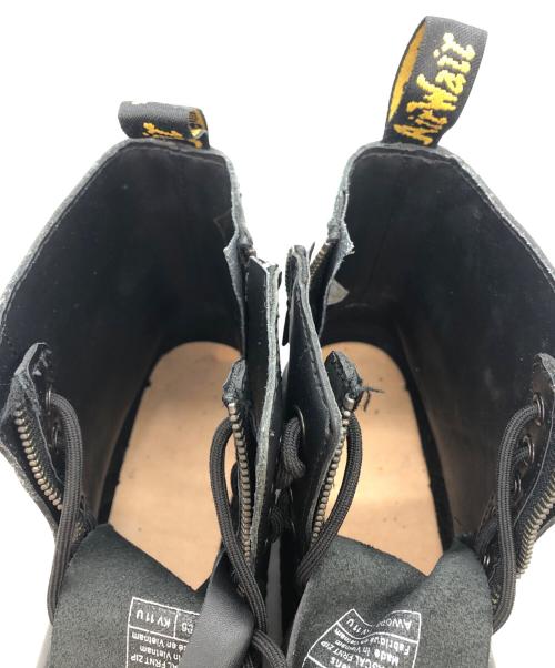 Dr.Martens（ドクターマーチン）Dr.Martens (ドクターマーチン) 1460 PASCAL FRNT ZIP ブラック サイズ:UK９の古着・服飾アイテム