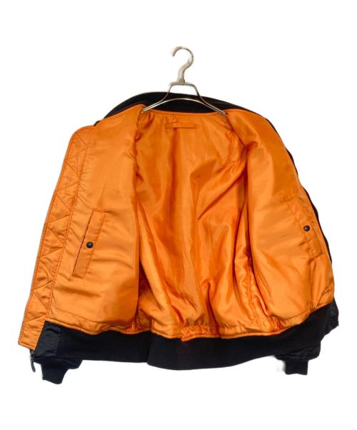 THE REAL McCOY'S（ザ・リアルマッコイズ）THE REAL McCOY'S (ザ・リアルマッコイズ) MA-1ジャケット ブラック サイズ:SIZE XLの古着・服飾アイテム