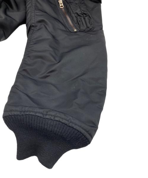 THE REAL McCOY'S（ザ・リアルマッコイズ）THE REAL McCOY'S (ザ・リアルマッコイズ) MA-1ジャケット ブラック サイズ:SIZE XLの古着・服飾アイテム