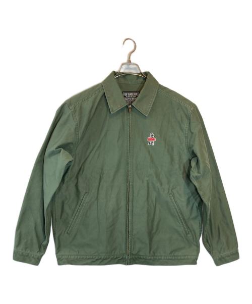 Hysteric Glamour（ヒステリックグラマー）Hysteric Glamour (ヒステリックグラマー) VIXEN GIRLワッペン ユーティリティジャケット オリーブ サイズ:SIZE XLの古着・服飾アイテム