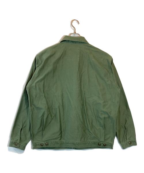 Hysteric Glamour（ヒステリックグラマー）Hysteric Glamour (ヒステリックグラマー) VIXEN GIRLワッペン ユーティリティジャケット オリーブ サイズ:SIZE XLの古着・服飾アイテム