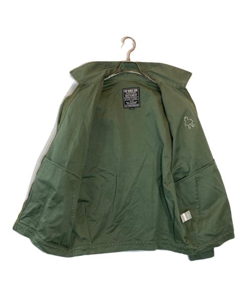 Hysteric Glamour（ヒステリックグラマー）Hysteric Glamour (ヒステリックグラマー) VIXEN GIRLワッペン ユーティリティジャケット オリーブ サイズ:SIZE XLの古着・服飾アイテム