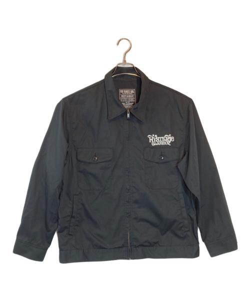 Hysteric Glamour（ヒステリックグラマー）Hysteric Glamour (ヒステリックグラマー) SMOKING GIRL ワークジャケット ブラック サイズ:SIZE XLの古着・服飾アイテム