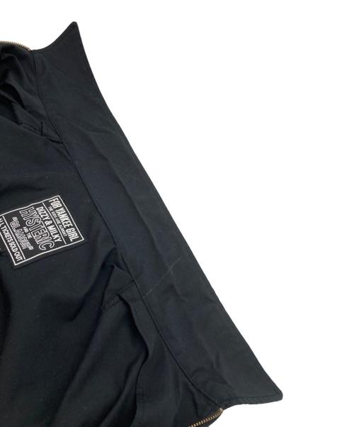Hysteric Glamour（ヒステリックグラマー）Hysteric Glamour (ヒステリックグラマー) SMOKING GIRL ワークジャケット ブラック サイズ:SIZE XLの古着・服飾アイテム