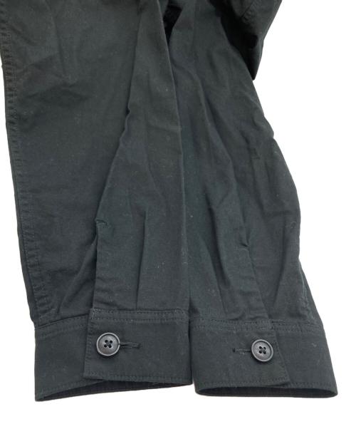 Hysteric Glamour（ヒステリックグラマー）Hysteric Glamour (ヒステリックグラマー) AMPLIFIED刺繍 ユーティリティシャツ ブラック サイズ:SIZE XLの古着・服飾アイテム