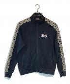 Hysteric Glamourヒステリックグラマー）の古着「スネーク ループ ロゴ刺繍 ジャケット」｜ブラック