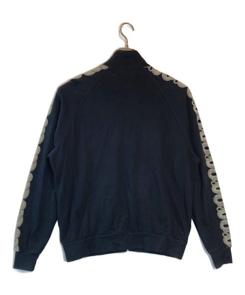 Hysteric Glamour（ヒステリックグラマー）Hysteric Glamour (ヒステリックグラマー) スネーク ループ ロゴ刺繍 ジャケット ブラック サイズ:SIZE XLの古着・服飾アイテム