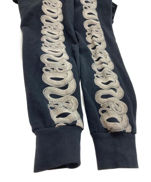 Hysteric Glamour（ヒステリックグラマー）Hysteric Glamour (ヒステリックグラマー) スネーク ループ ロゴ刺繍 ジャケット ブラック サイズ:SIZE XLの古着・服飾アイテム