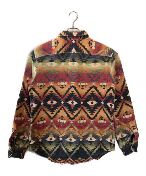 POLO RALPH LAUREN（ポロ・ラルフローレン）POLO RALPH LAUREN (ポロ・ラルフローレン) ネイティブ柄ネルシャツ マルチカラー サイズ:Mの古着・服飾アイテム