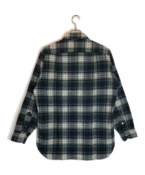 PENDLETON（ペンドルトン）PENDLETON (ペンドルトン) ウールフランネルシャツ グリーン サイズ:17の古着・服飾アイテム