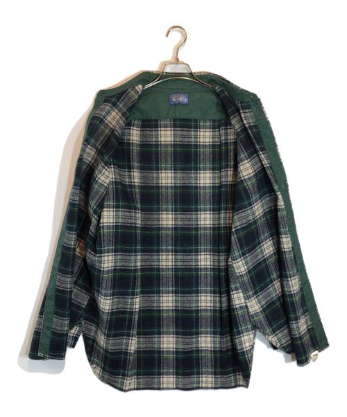 PENDLETON（ペンドルトン）PENDLETON (ペンドルトン) ウールフランネルシャツ グリーン サイズ:17の古着・服飾アイテム