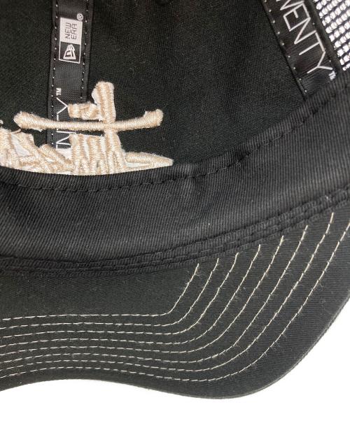 stussy（ステューシー）stussy (ステューシー) New Era (ニューエラ) New era mesh cap 9twenty ブラックの古着・服飾アイテム
