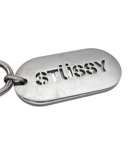 stussy（ステューシー）stussy (ステューシー) Metal Tag Keychain シルバー サイズ:下記参照の古着・服飾アイテム