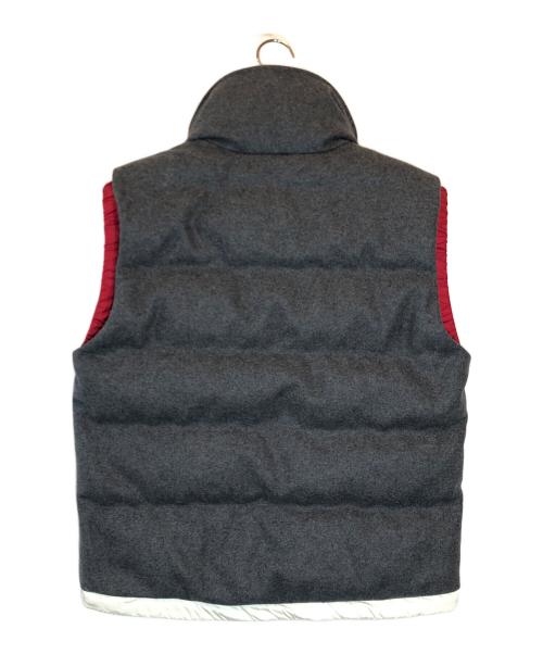 MONCLER（モンクレール）MONCLER (モンクレール) AMI Alexandre Mattiussi (アミアレクサンドルマテュッシ) BASTIEN GILET グレー サイズ:SIZE 3の古着・服飾アイテム