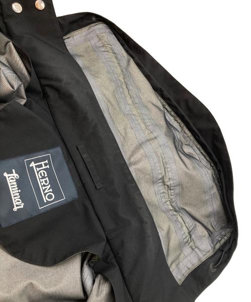 HERNO（ヘルノ）HERNO (ヘルノ) ラミナーコート ブラック サイズ:SIZE 46の古着・服飾アイテム
