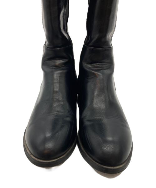 HIAND（ハイアンド）HIAND (ハイアンド) ロングブーツ ブラック サイズ:240の古着・服飾アイテム
