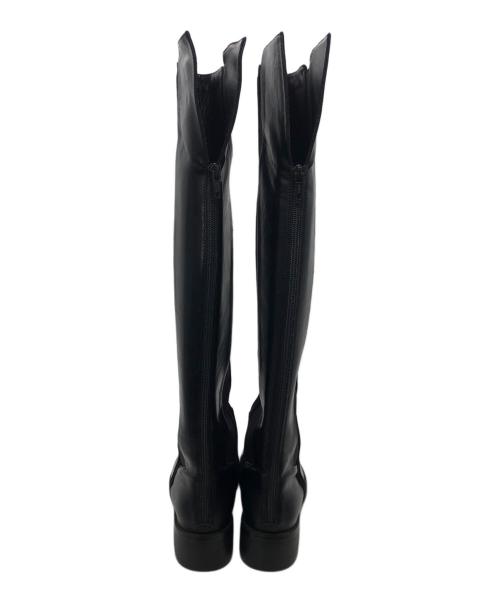 HIAND（ハイアンド）HIAND (ハイアンド) ロングブーツ ブラック サイズ:240の古着・服飾アイテム